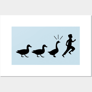 Duck Duck Goose Run! Posters and Art